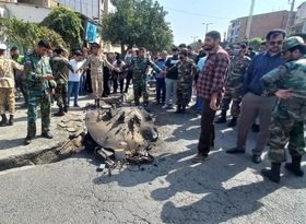 سقوط چند شی ناشناخته در مناطق مسکونی گرگان/ تایید علت حادثه