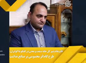 قائم مقام دبیر کل خانه صنعت و معدن به اکوایران‌