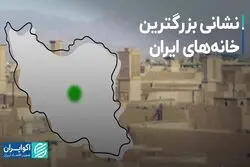 نشانی بزرگترین خانه‌های ایران
