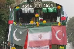 افتتاح طرح ریلی اسلام‌آباد- تهران- استانبول + اینفوگرافی
