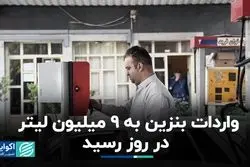 افزایش واردات بنزین در مهر به 9 میلیون لیتر در روز