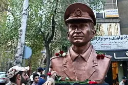 مجسمه گم شده دست ارتش بود/ واکنش شورا

