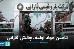 چالش تامین مواد اولیه فارابی