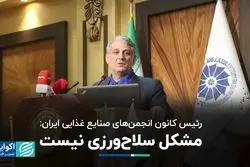 مشکل سلاح‌ورزی نیست