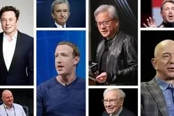 زلزله تجاری جدید؛ میلیاردرهای جهان 70 میلیارد دلار از دست دادند