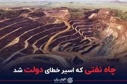 چاه نفتی که از کف دولت رفت