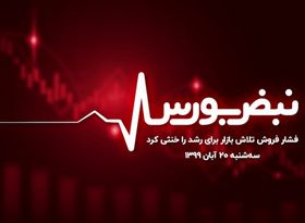 فشار فروش تلاش بورس را برای رشد خنثی کرد