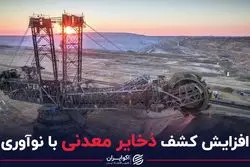 افزایش کشف ذخایر معدنی با نوآوری