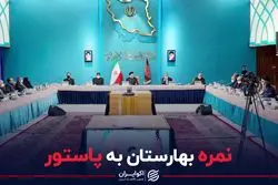  نمره بهارستان به پاستور