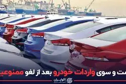 سمت و سوی واردات خودرو بعد از لغو ممنوعیت
