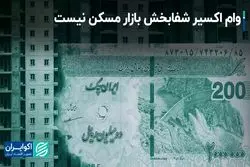 وام اکسیر شفابخش بازار مسکن نیست