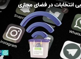 هیاهوی انتخابات در فضای مجازی/ شبکه‌های اجتماعی چقدر تب انتخابات داشتند؟