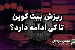 ریزش بیت کوین تا کی ادامه دارد؟