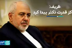 ظریف: نباید از روسیه توقع داشت و بعد دلسرد شد 