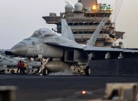 سقوط دومین جنگنده F-18 آمریکا در دریای سرخ طی یک هفته 