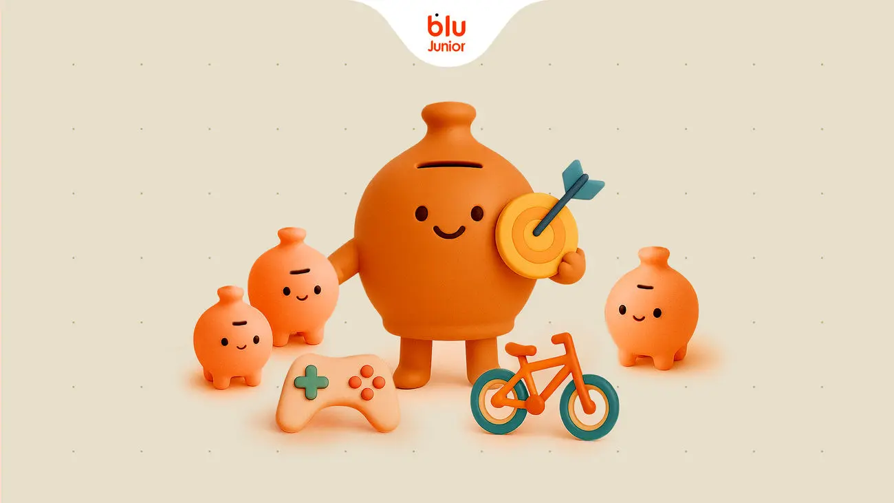 ‎مروری بر قابلیت‌های اپلیکیشن بلوجونیور برای آموزش سواد مالی به کودکان و نوجوانان