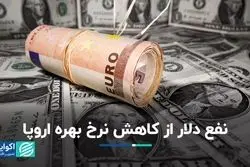 نفع دلار از کاهش نرخ بهره اروپا