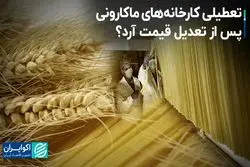 تعطیلی کارخانه‌های ماکارونی پس از تعدیل قیمت آرد؟