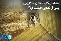 تعطیلی کارخانه‌های ماکارونی پس از تعدیل قیمت آرد؟