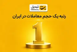 صرافی ارز دیجیتال تبدیل، رتبه یک حجم معاملات در ایران شد