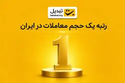 صرافی ارز دیجیتال تبدیل، رتبه یک حجم معاملات در ایران شد