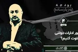 چگونه ادارات دولتی را خلوت کنیم؟