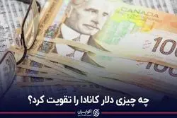 چه چیزی دلار کانادا را تقویت کرد؟
