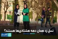 نسل زد همان دهه هشتادی‌ها هستند؟