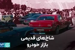 شاخ های قدیمی بازار خودرو