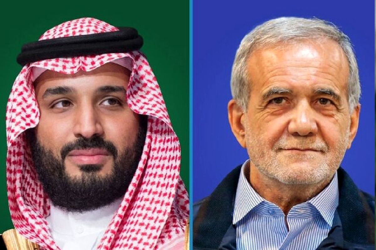 تماس تلفنی محمد بن سلمان با مسعود پزشکیان