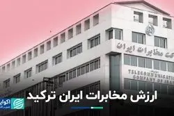 ارزش مخابرات ایران ترکید
