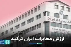 ارزش مخابرات ایران ترکید
