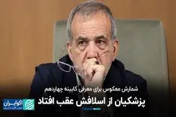 شمارش معکوس برای معرفی کابینه چهاردهم: پزشکیان از اسلافش عقب افتاد