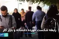 رابطه شکست‌خورده دانشگاه و بازار کار 