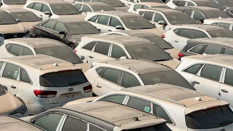 دپوی 50 هزار خودروی خارجی در گمرک بم