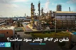شفن در 1402 چقدر سود ساخت؟