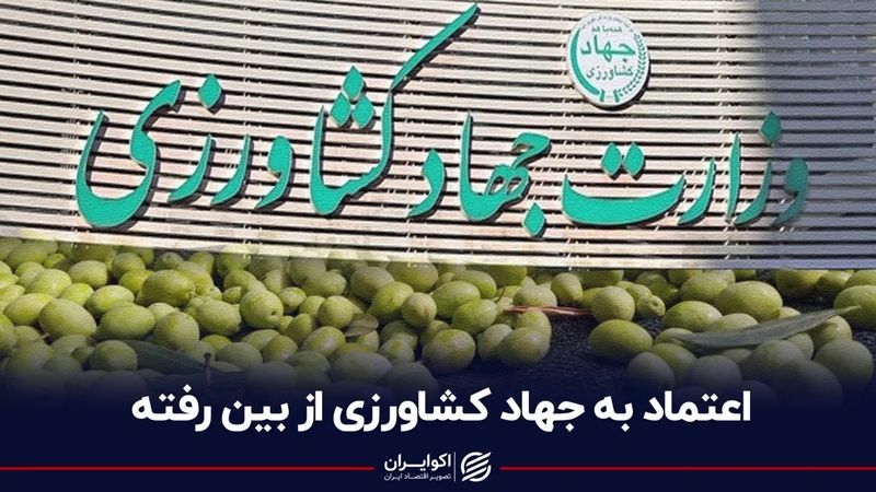 اعتماد به جهاد کشاورزی از بین رفته