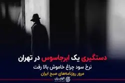 دستگیری یک ابرجاسوس در تهران