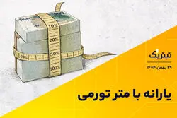 یارانه با متر تورمی