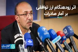 اثر زودهنگام ارز توافقی بر آمار صادرات