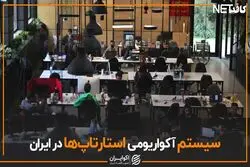 سیستم آکواریومی استارتاپ ها در ایران