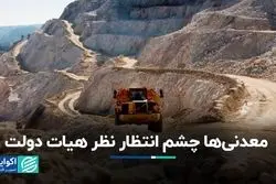 معدنی‌ها چشم انتظار نظر هیات دولت