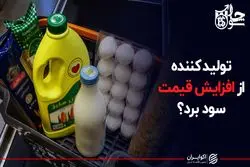 تولید کننده از افزایش قیمت سود برد؟