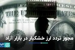 مجوز تردد ارز خشکبار در بازار آزاد