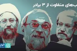 قاب‌های متفاوت از 3 برادر