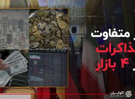 اثر متفاوت مذاکرات بر ۴ بازار