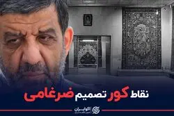 نقاط کور تصمیم ضرغامی