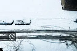 ببینید/ بارش شدید برف در این استان