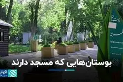بوستان‌های کدام منطقه تهران بیشترین مسجد را دارد؟
