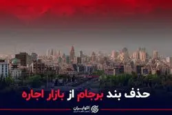 حذف بند برجام از بازار اجاره